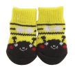 [Bee] 8 Pcs Lovely Knit Dog Socks Cat Socks Pet Knitted Socks Indoor Wear