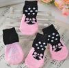 [G] 8 Pcs Lovely Knit Dog Socks Cat Socks Pet Knitted Socks Indoor Wear