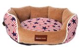 Luxurious Cotton Pet Bed/ Mats Cat/ Dog House Bed S- Red