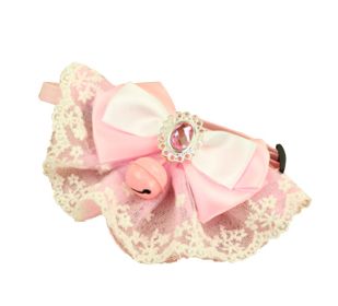 Pet Necklace Pet Cat And Dog Bell Bow Tie Accessories [Bell-9]