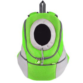 Outdoor Pet Carrier Dog Carrier Pet Bag Backpack Cat Bag Travel, Green