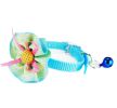 Sunflower Decorated with Little Bell Collar for Cat BLUE(Fit 17~28cm Neck)