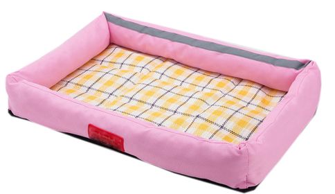 Fluffy Paws Pet Bed Crate Pad Premium Summer Bedding For  Dogs & CatsPink#1