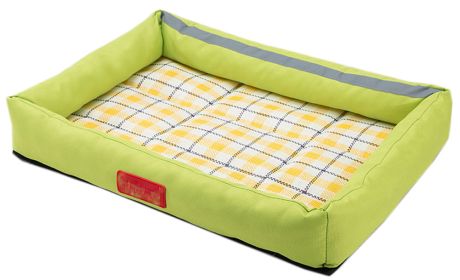 Fluffy Paws Pet Bed Crate Pad Premium Summer Bedding For  Dogs & CatsLight green#1