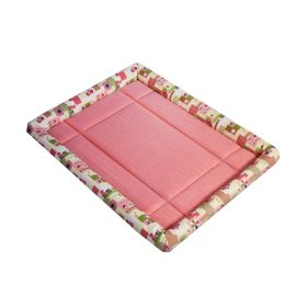 Pet Mat For Kennel (Design: Pink Patches)